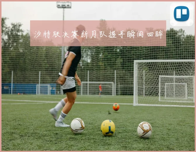 沙特联决赛新月队握手瞬间回眸